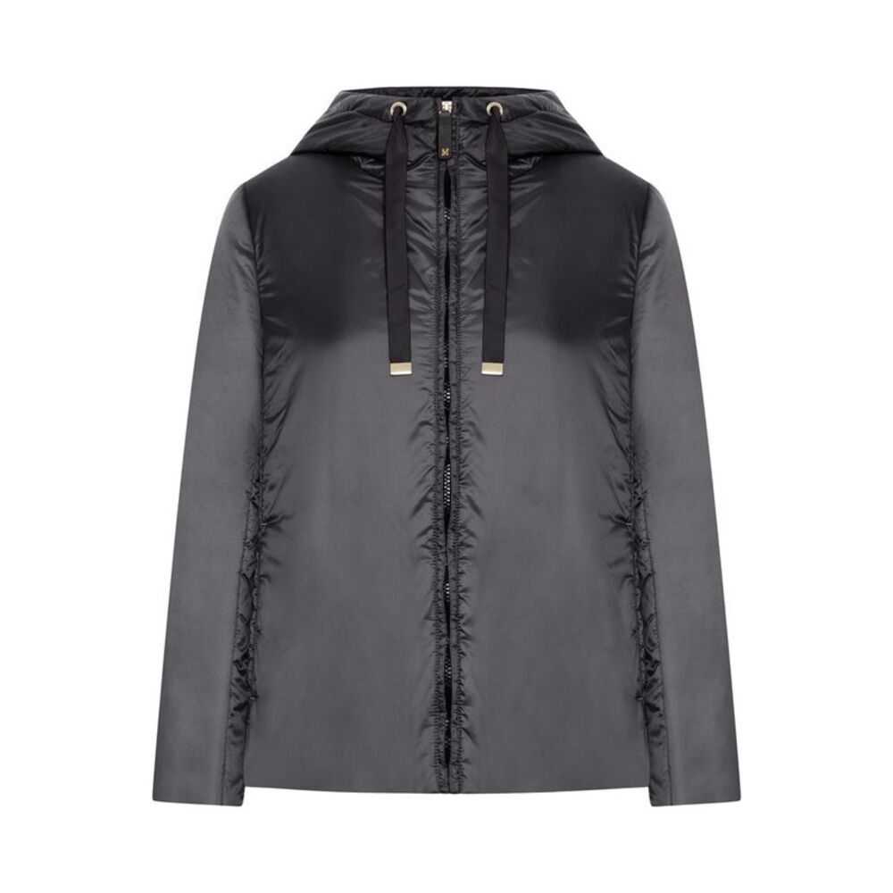 Max Mara The Cube Women Padded Jacket With Hood In Waterproof Canvas